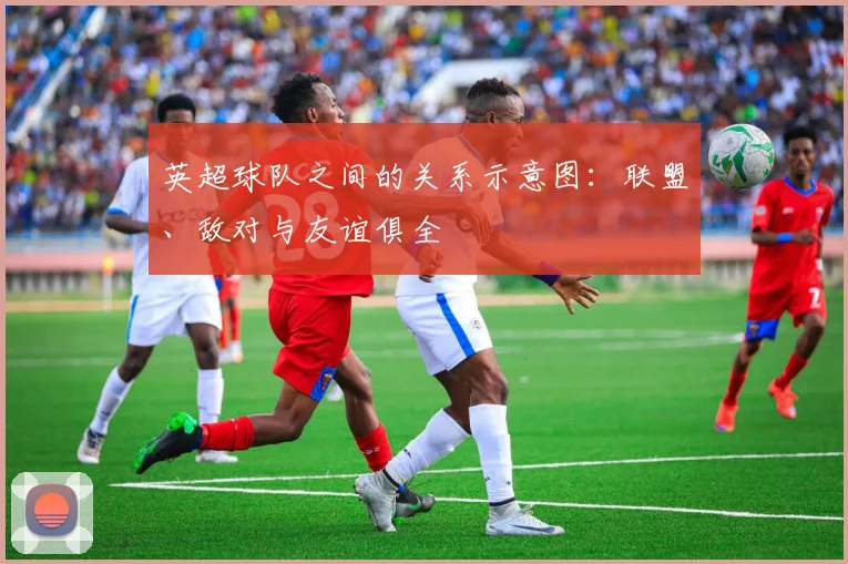英超球队之间的关系示意图:联盟、敌对与友谊俱全